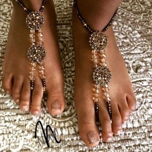 Handcrafted Vintage Style Barefoot Sandals